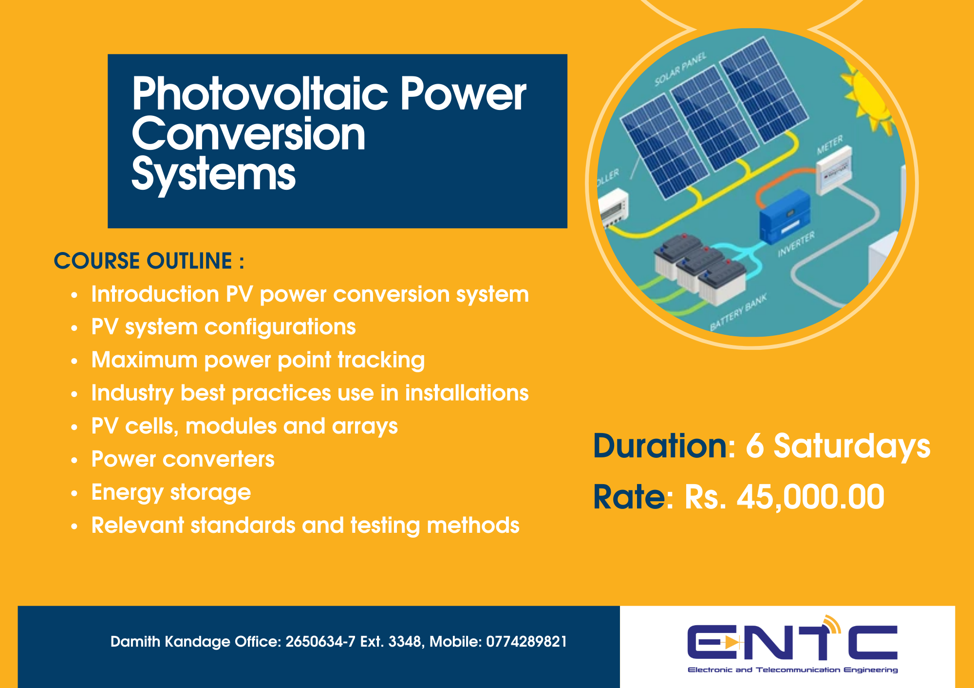 Photovoltaic Power Conversion Systems