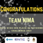 Team NIMA from ENTC wins 3rd place in Physionet/CinC Challenge 2021